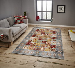 Conceptum Asr Crpt-134 Alfombra de Terciopelo Multicolor 120 x 180 cm